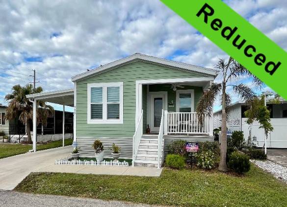 Venice, FL Mobile Home for Sale located at 909 Windemere Bay Indies